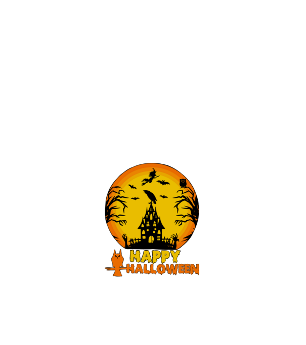halloween minta fehér pólón