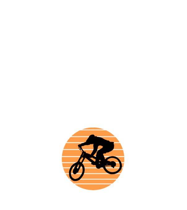 Bmx minta sötétkék pólón