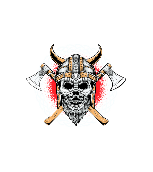 viking minta fehér pólón