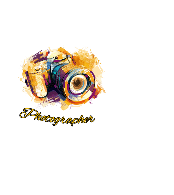 photographer minta fehér pólón