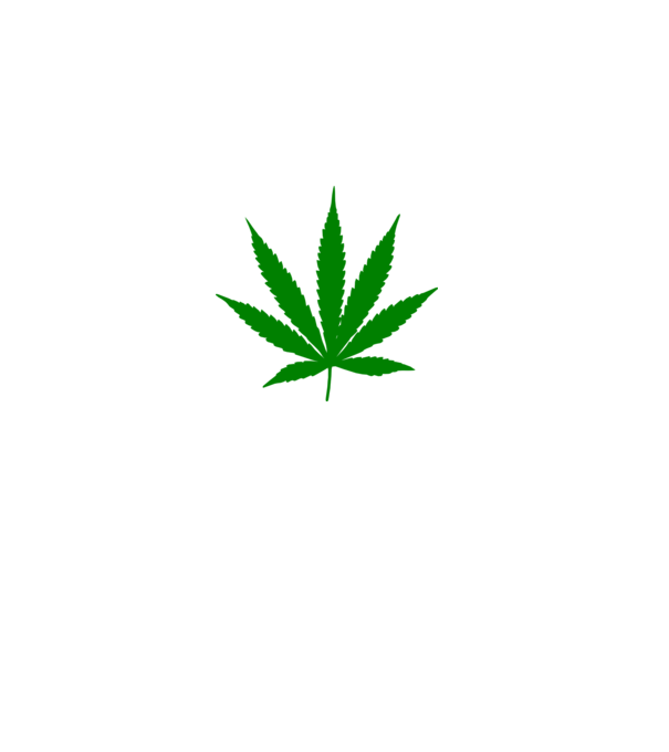 cannabis minta fekete pólón
