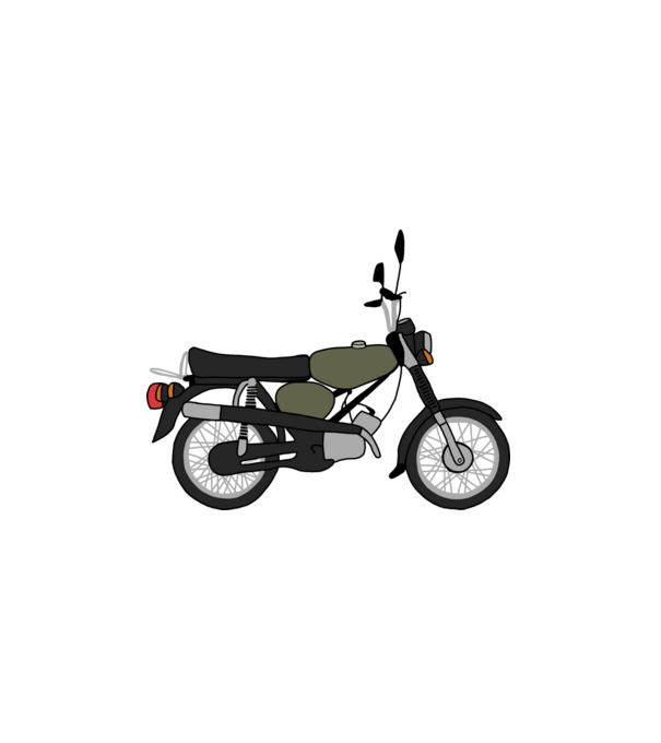 simson minta fehér pólón