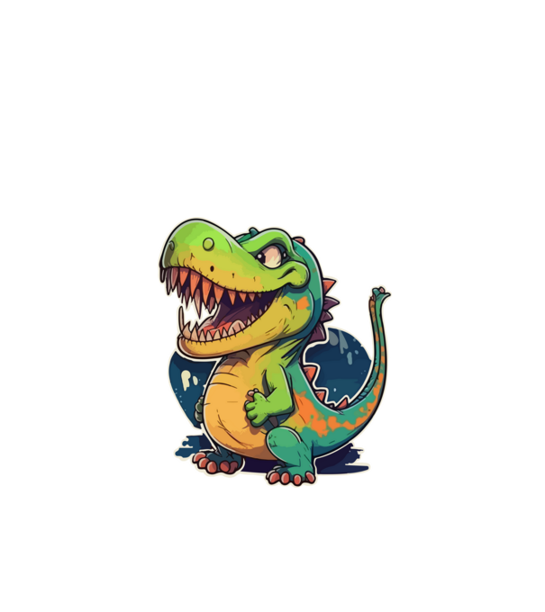 dino minta fehér pólón