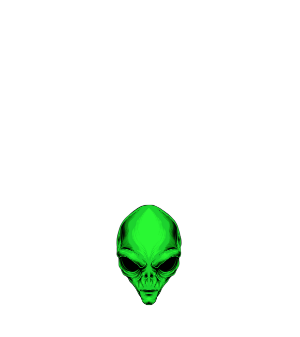 ufo minta sötétkék pólón