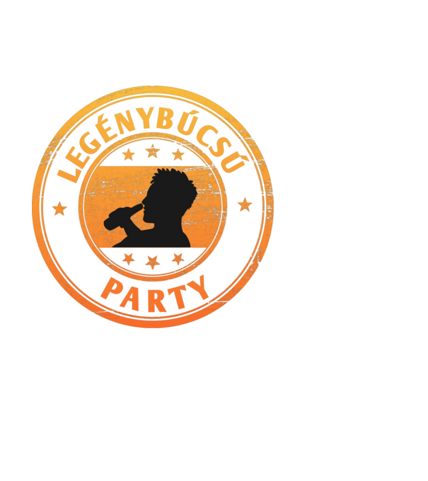 Legénybúcsú party minta fehér pólón