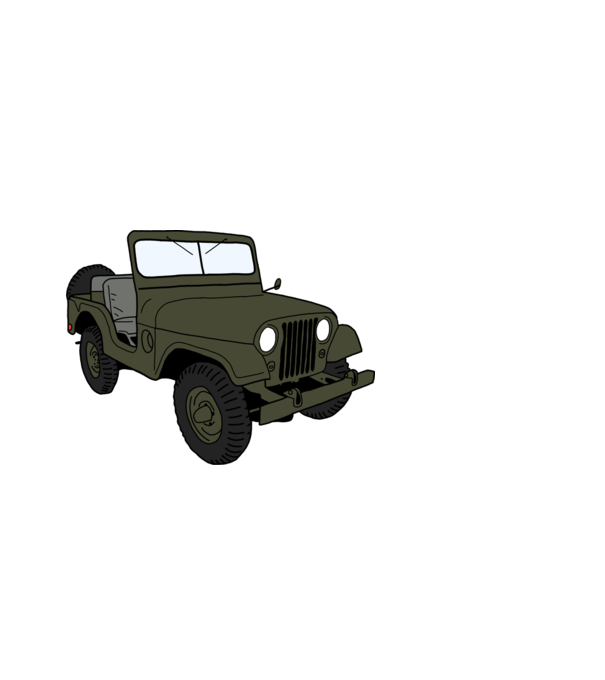 Jeep minta világoskék pólón