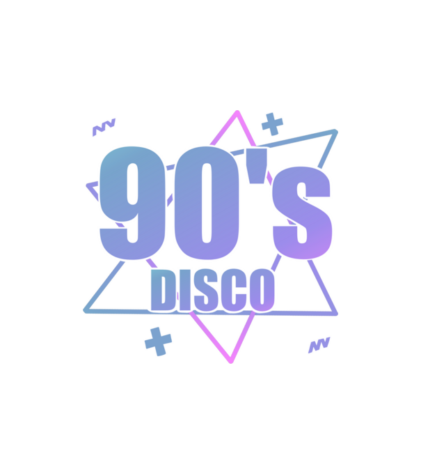 90s disco minta homokszín pólón