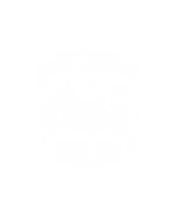 Motorcycle minta fehér pólón