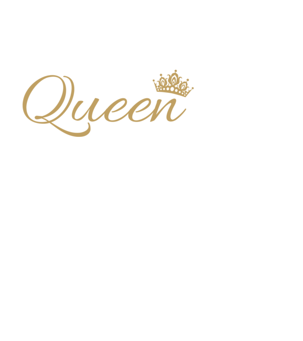 Queen minta fehér pólón