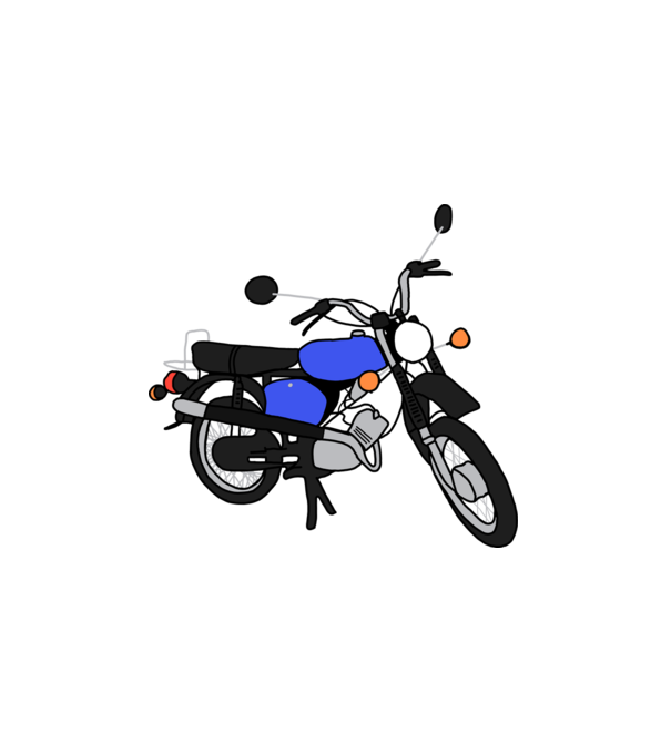 Simson  minta fehér pólón