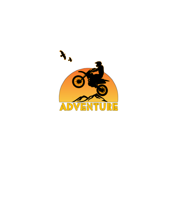 Adventure minta fekete pólón