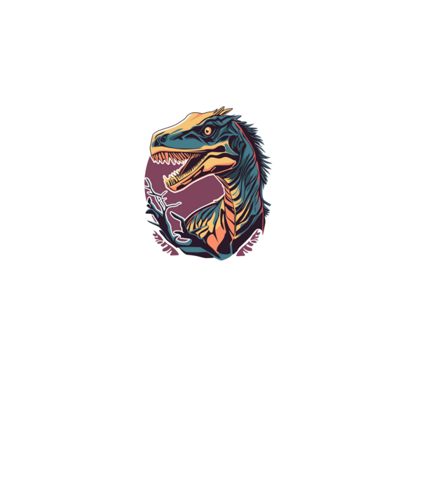 raptor minta fekete pólón