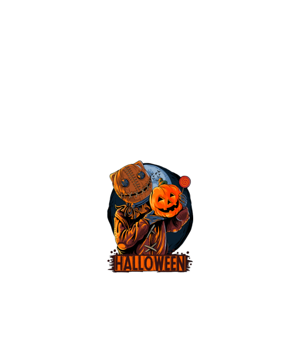 halloween minta fehér pólón