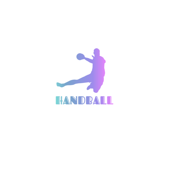 Handball minta fekete pólón