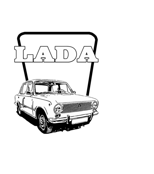 lada minta fekete pólón