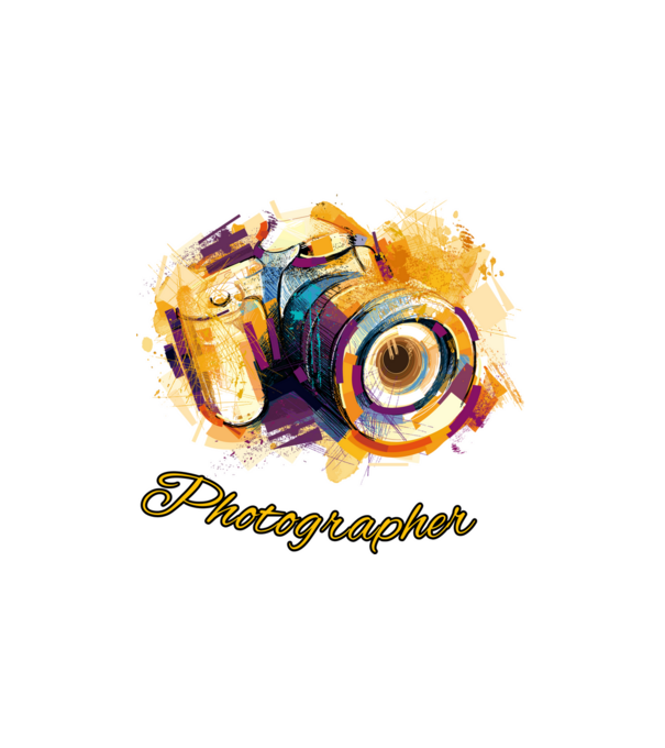 photographer minta fehér pólón