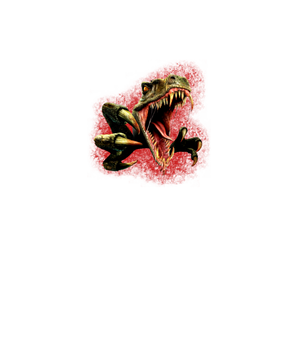 t-rex minta fekete pólón