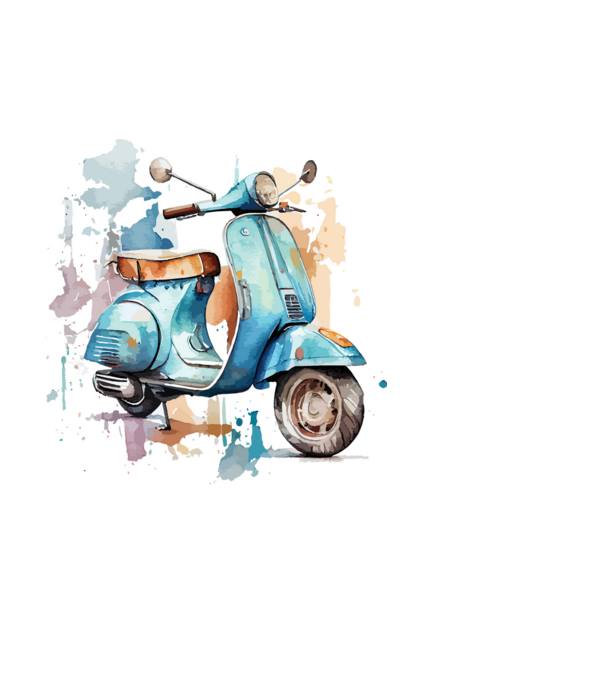 Motor minta fehér pólón