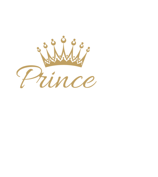 Prince minta fekete pólón