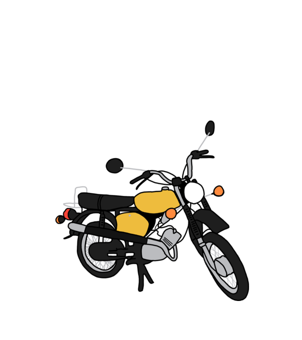 Simson  minta fehér pólón