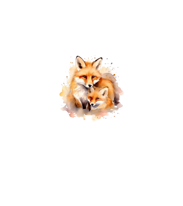 fox minta fehér/piros pólón