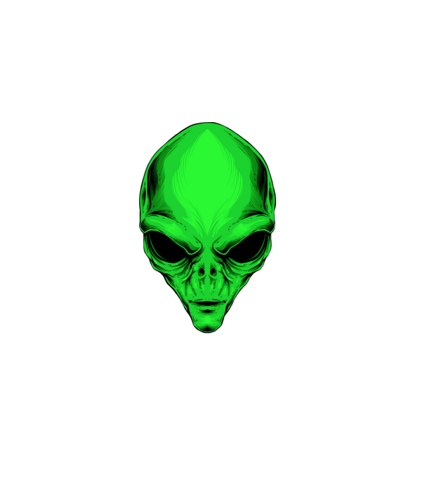 ufo minta sötétkék pólón