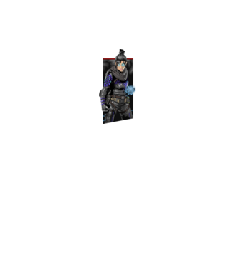 Apex Legends Wraith minta fehér pólón