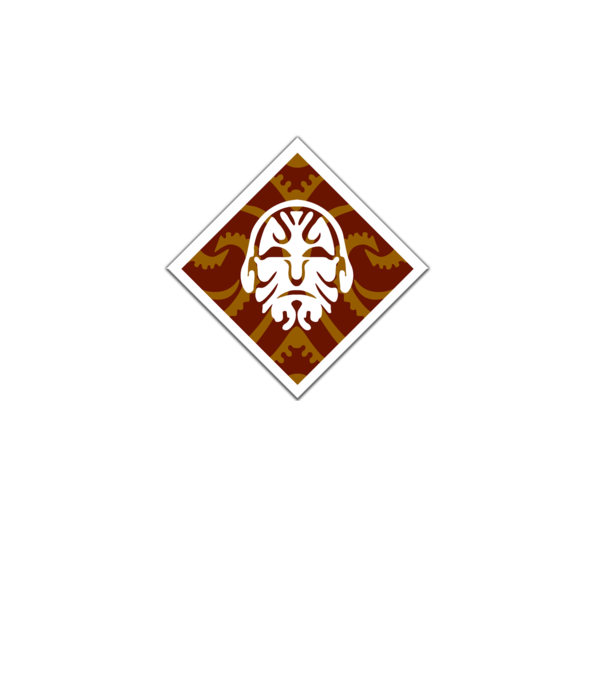Apex Legends Gibraltar Jelvény(Badge) minta fehér pólón