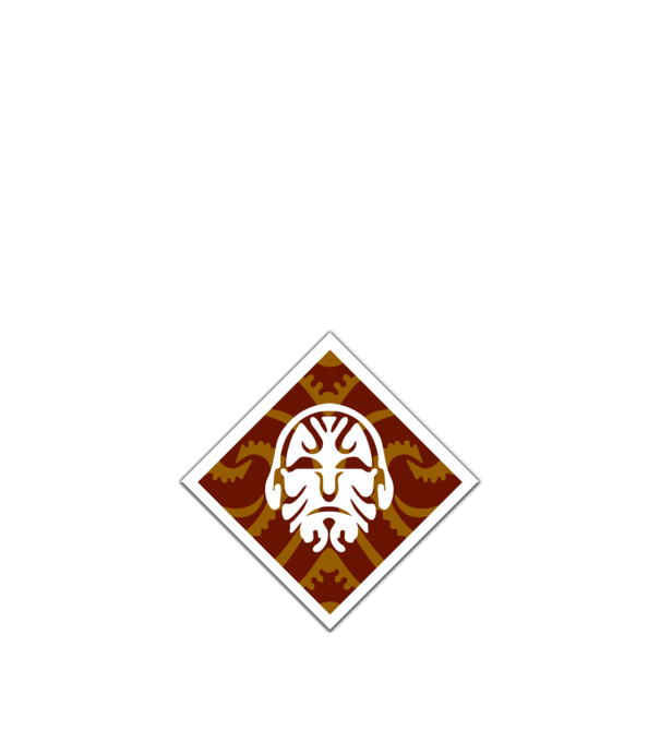 Apex Legends Gibraltar Jelvény(Badge) minta fehér pólón