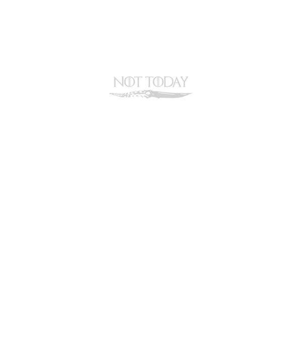 Not today minta fekete pólón