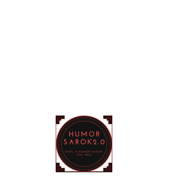 Humorsarok minta fehér pólón