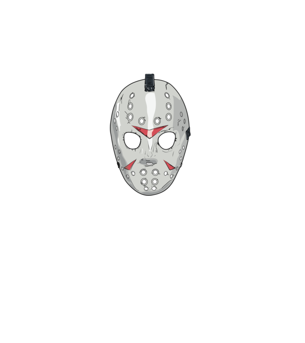 Friday 13th Jason minta piros pólón