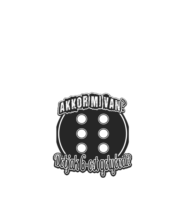 Akkor mi van? minta narancssárga pólón