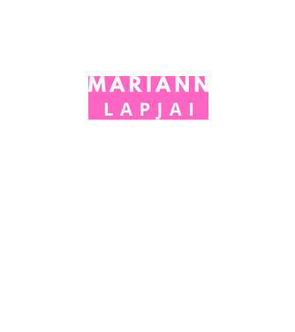 Mariann Lapjai minta fehér pólón