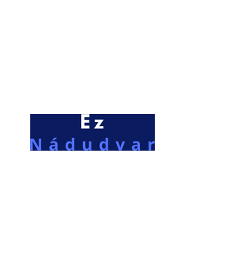 Ez Nádudvar minta sötétkék pólón