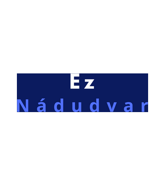 Ez Nádudvar minta fehér pólón