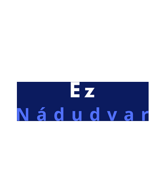 Ez Nádudvar minta fehér pólón