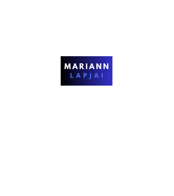MARIANN LAPJAI minta királykék pólón