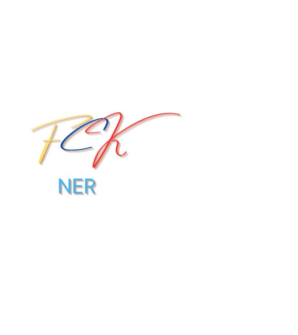 FCK NER minta fekete pólón