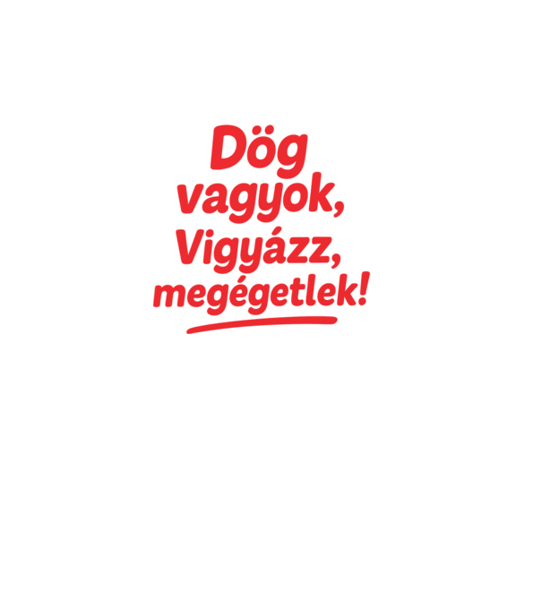 Dög vagyok minta türkiz pólón