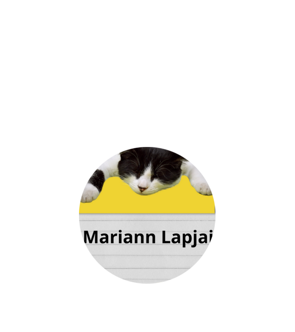 Mariann Lapjai minta narancssárga pólón