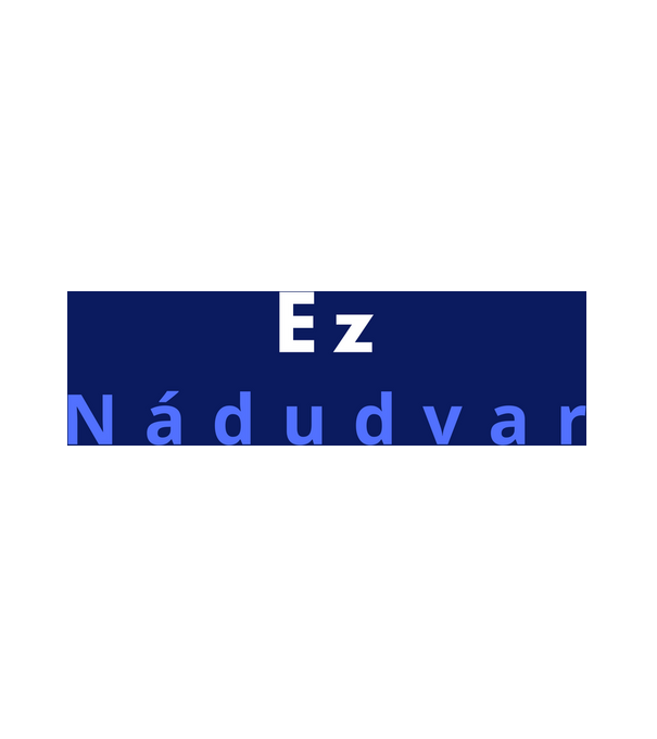Ez Nádudvar minta fehér pólón