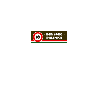 Itt hamarosan egy üveg pálinka nyíilik minta fekete pólón