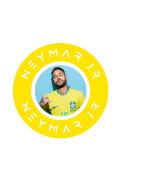 Neymar minta fekete pólón