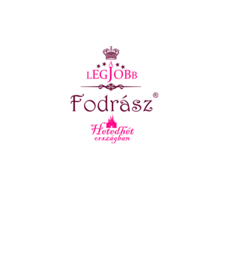 Legjobb fodrász minta világos rózsaszín pólón