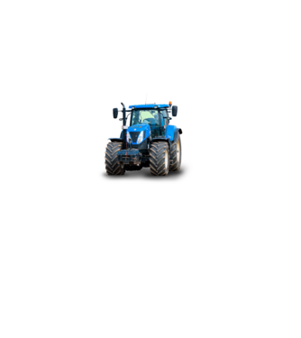 Kék traktor minta zöld pólón