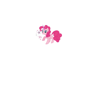 Varázslatos unicornis minta fehér pólón