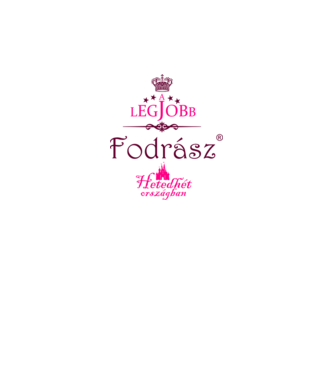 Legjobb fodrász minta fehér pólón