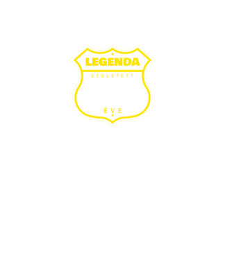 legenda született 33 éve színezhető minta fekete pólón