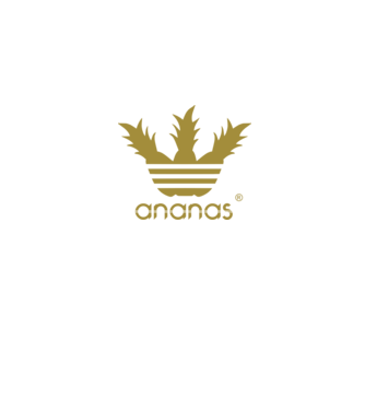adidas ananas gold színezhető minta fehér pólón